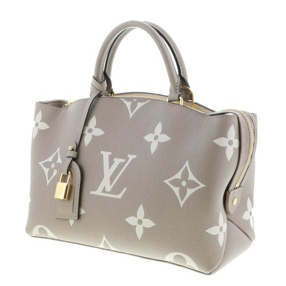 Louis Vuitton Empreinte Tan Petit Handbag Plat Sac Monogram - Picture 1 of 8